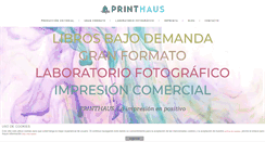 Desktop Screenshot of printhaus.es