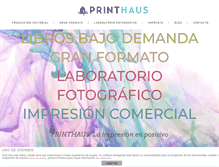 Tablet Screenshot of printhaus.es